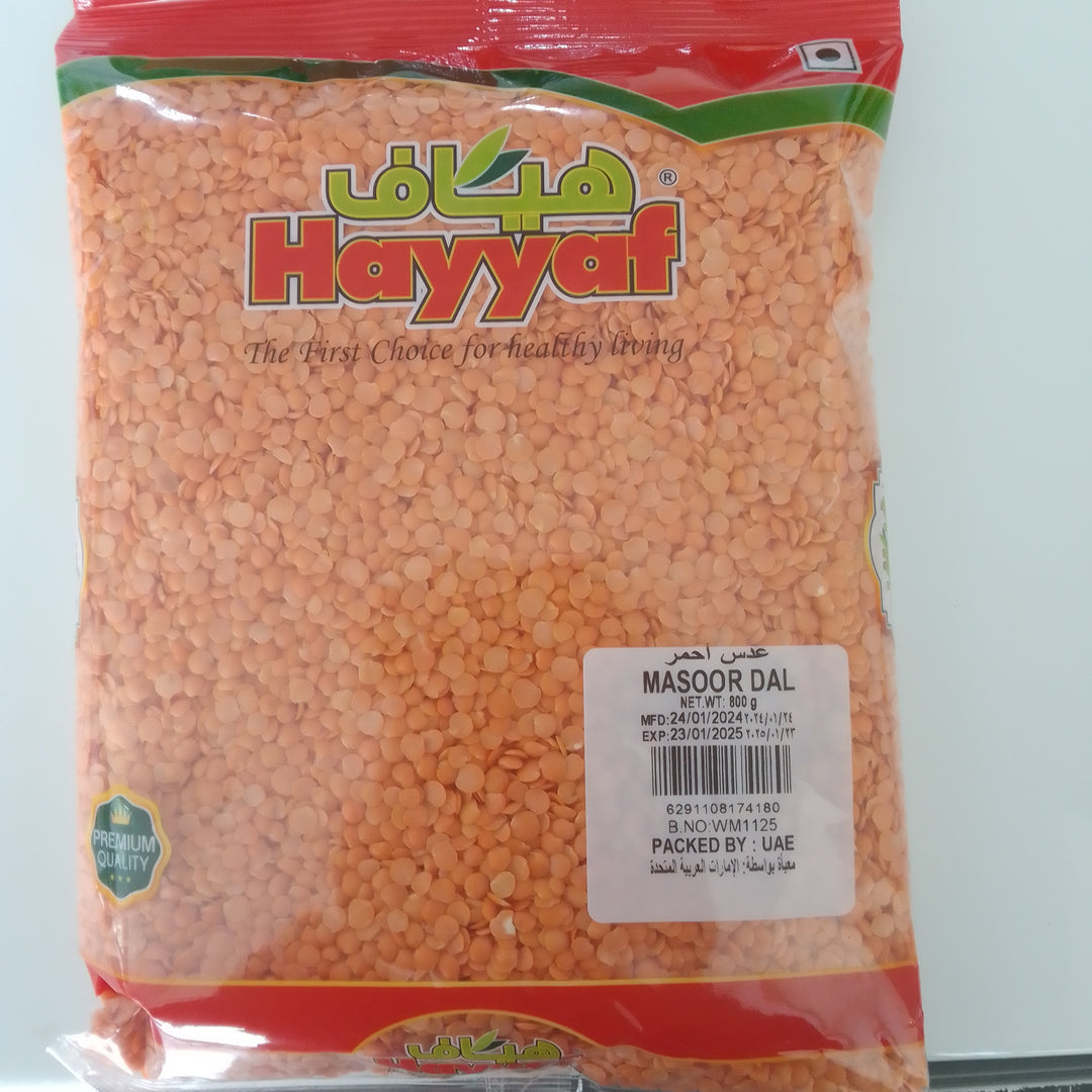 Hayyaf Masoor Dal 800g