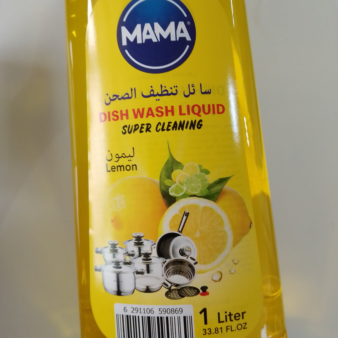 Mama Dish Wash Liquid Lemon 1L