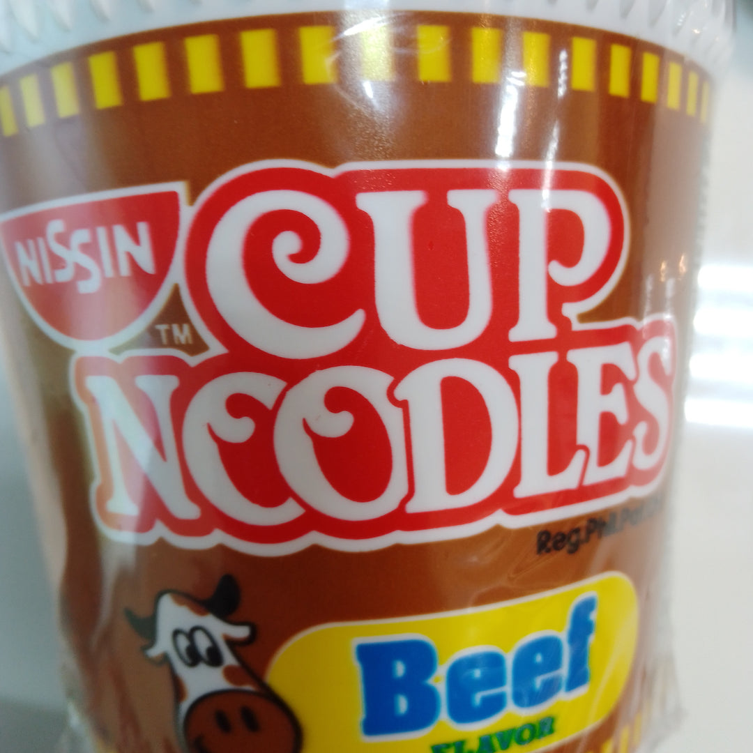 Nissin Cup Noodles Beef Flavor 60g