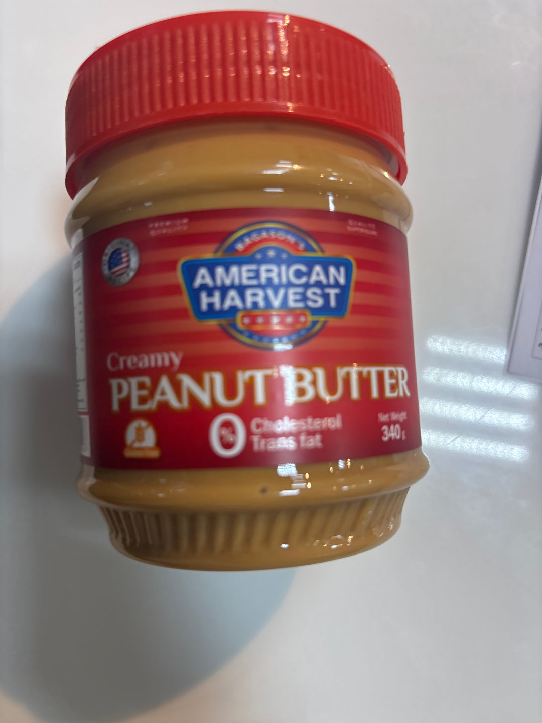 American Harvest Peanut Butter 340g
