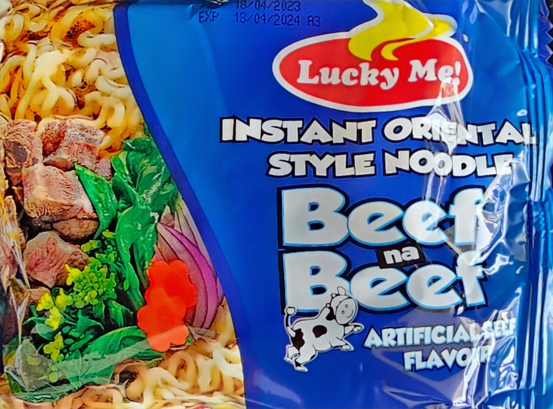 Lucky Me Instant  Noodles Beef 55g