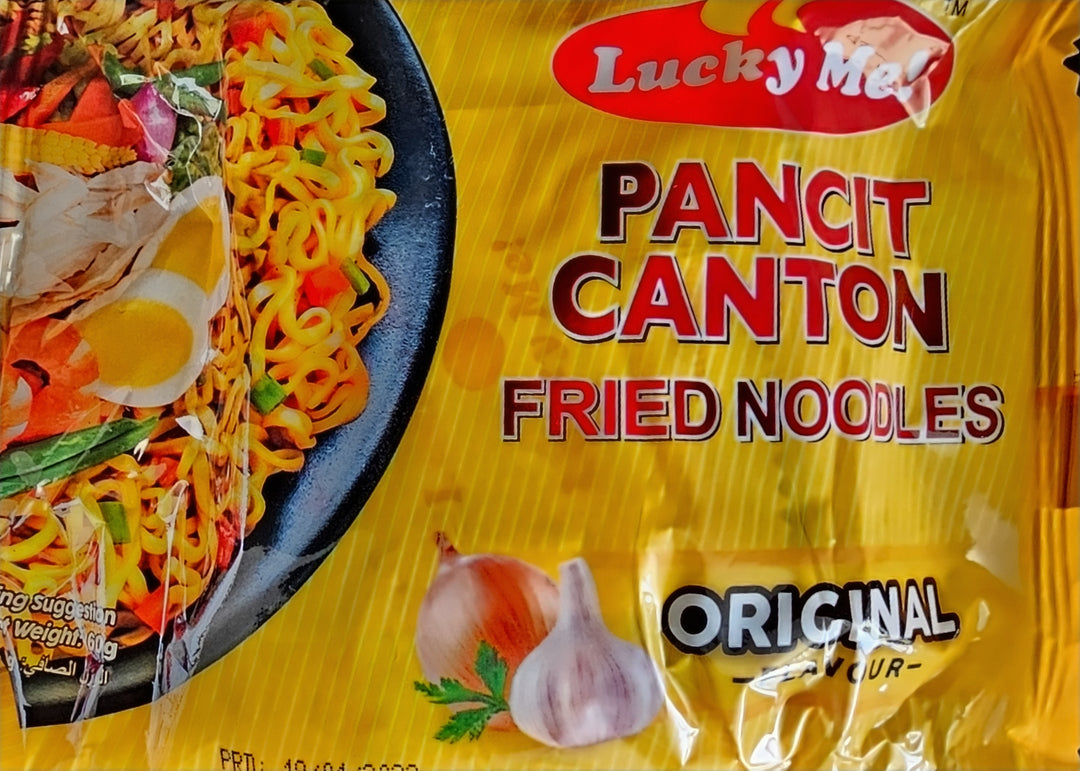 Lucky Me PANCIT CANTON FRIED NOODLES Orig.Flavor 60g