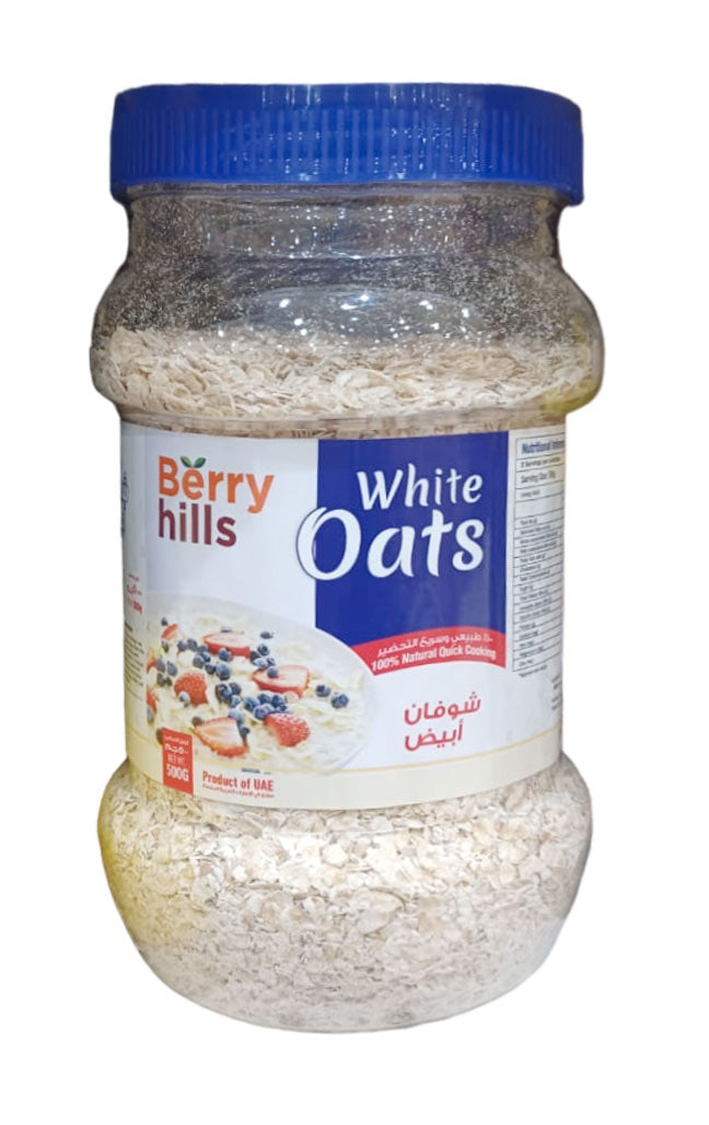 Berry Hills White Oats 500g