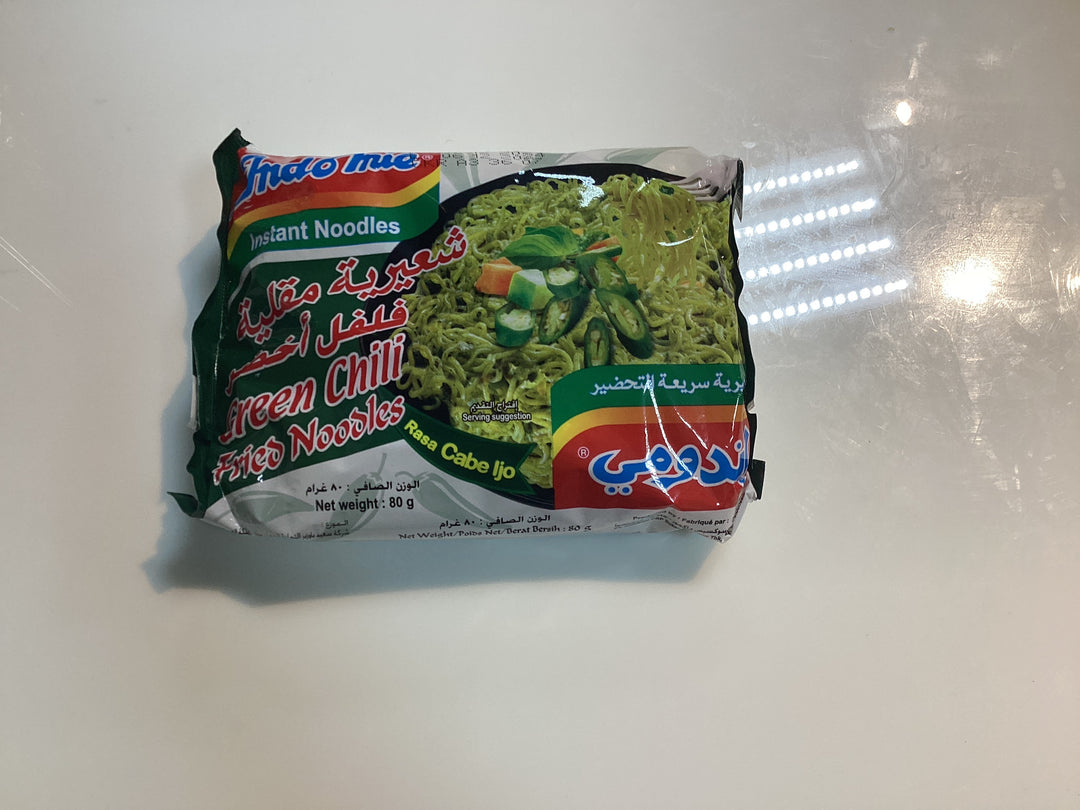 Indomie Green Chili Fried Noodles 80g