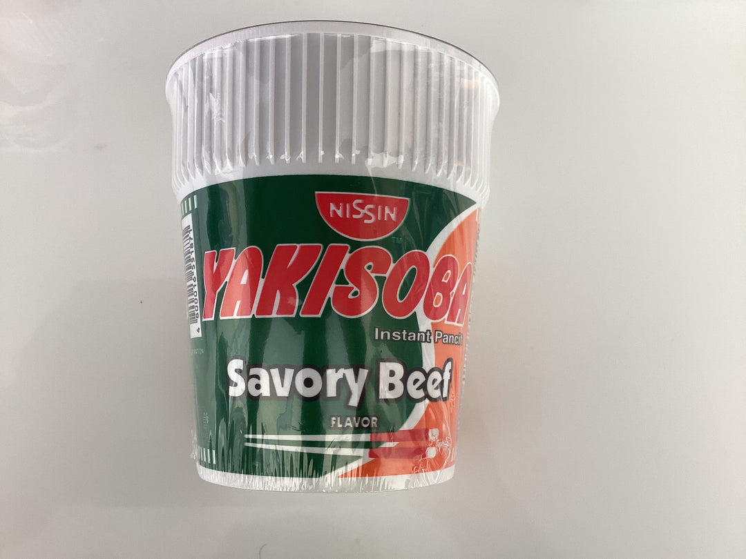 Nissin Yakisoba Savory Beef Noodle 77g