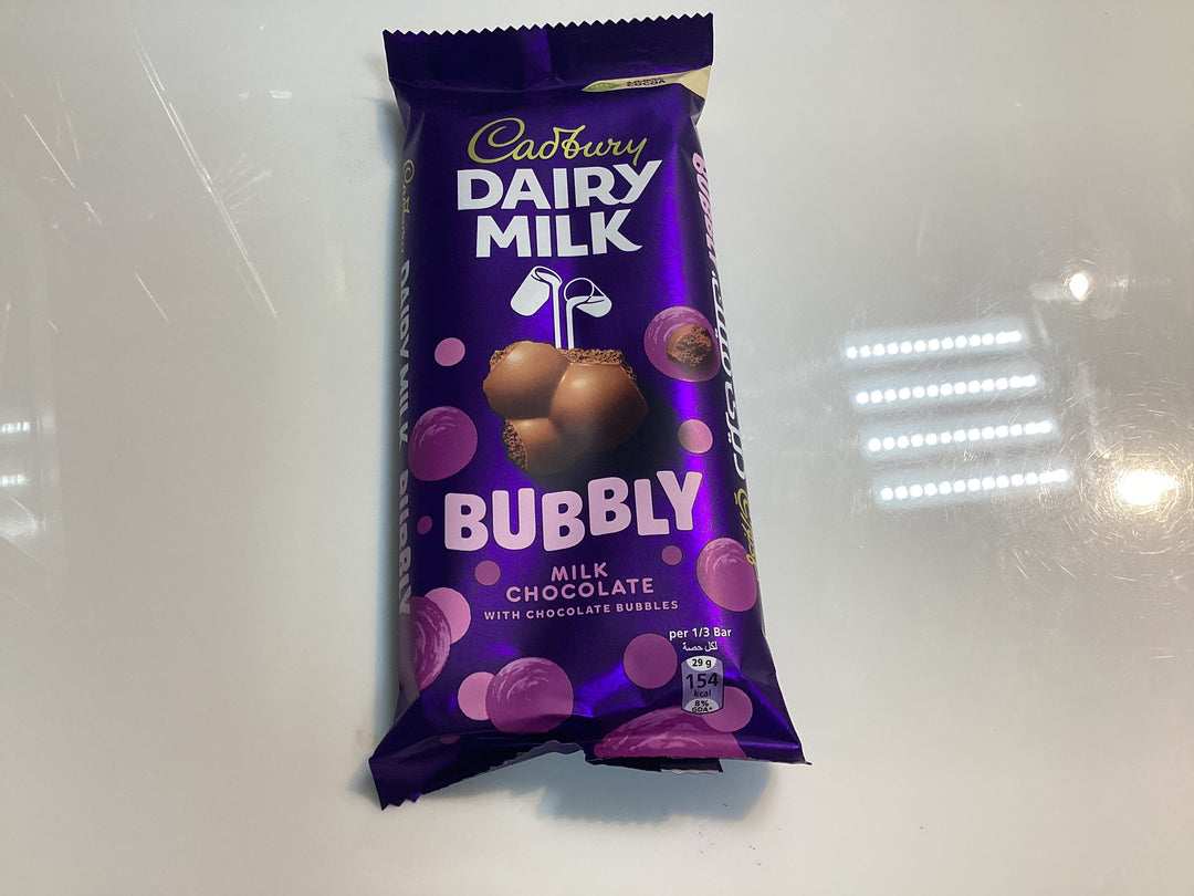 Cadbury Dairy Milk Bubbly Chocolate 87g