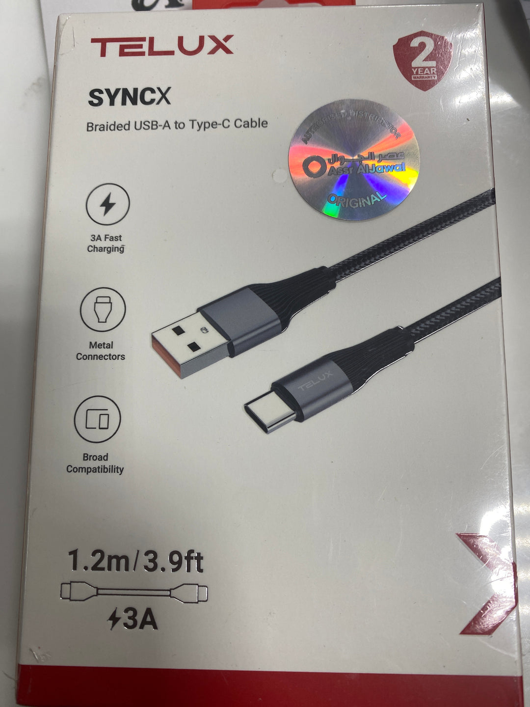 Telux Type-C Charging Cable