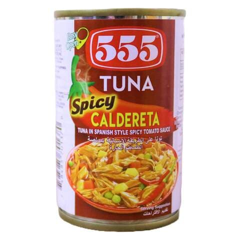 555 Tuna Spicy Caldereta 155g