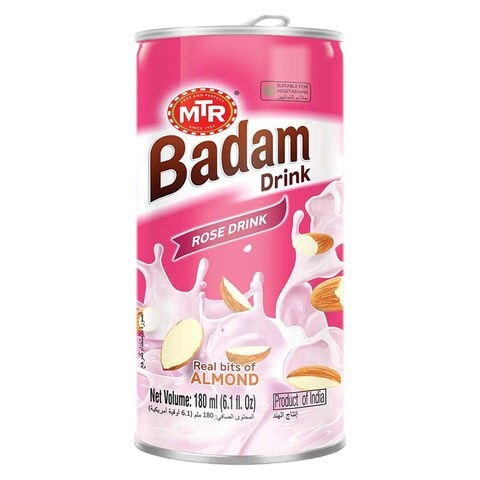 MTR Badam Rose Almond Flavour Drink 180ml