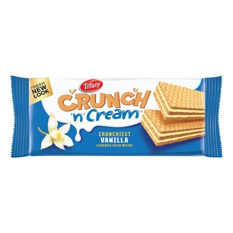 Tiffany Crunch&Cream Vanilla Wafer 65g