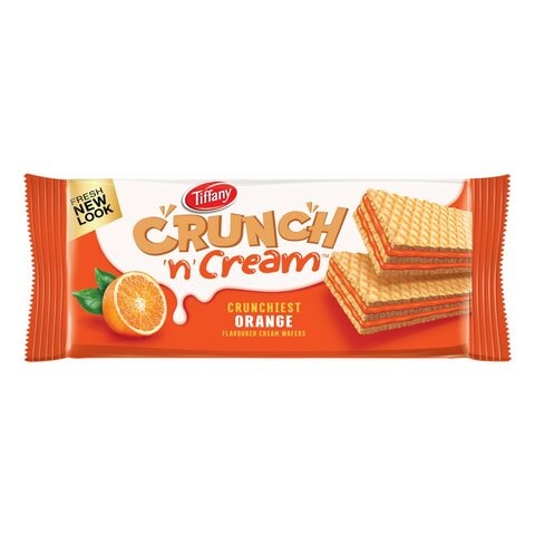 Tiffany Crunch&Cream Orange Wafer 65g