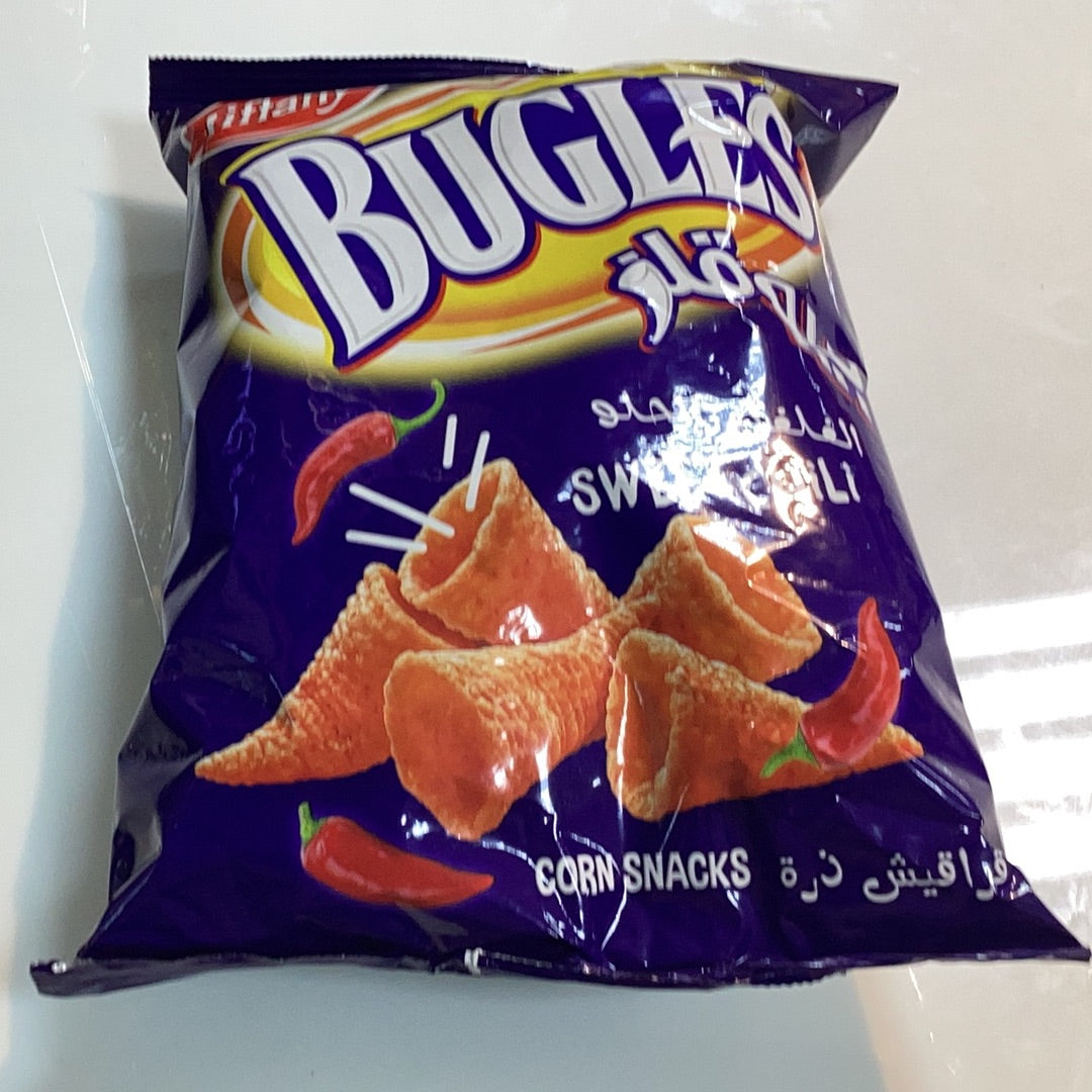 Tiffany Bugles Sweet Chili 75g