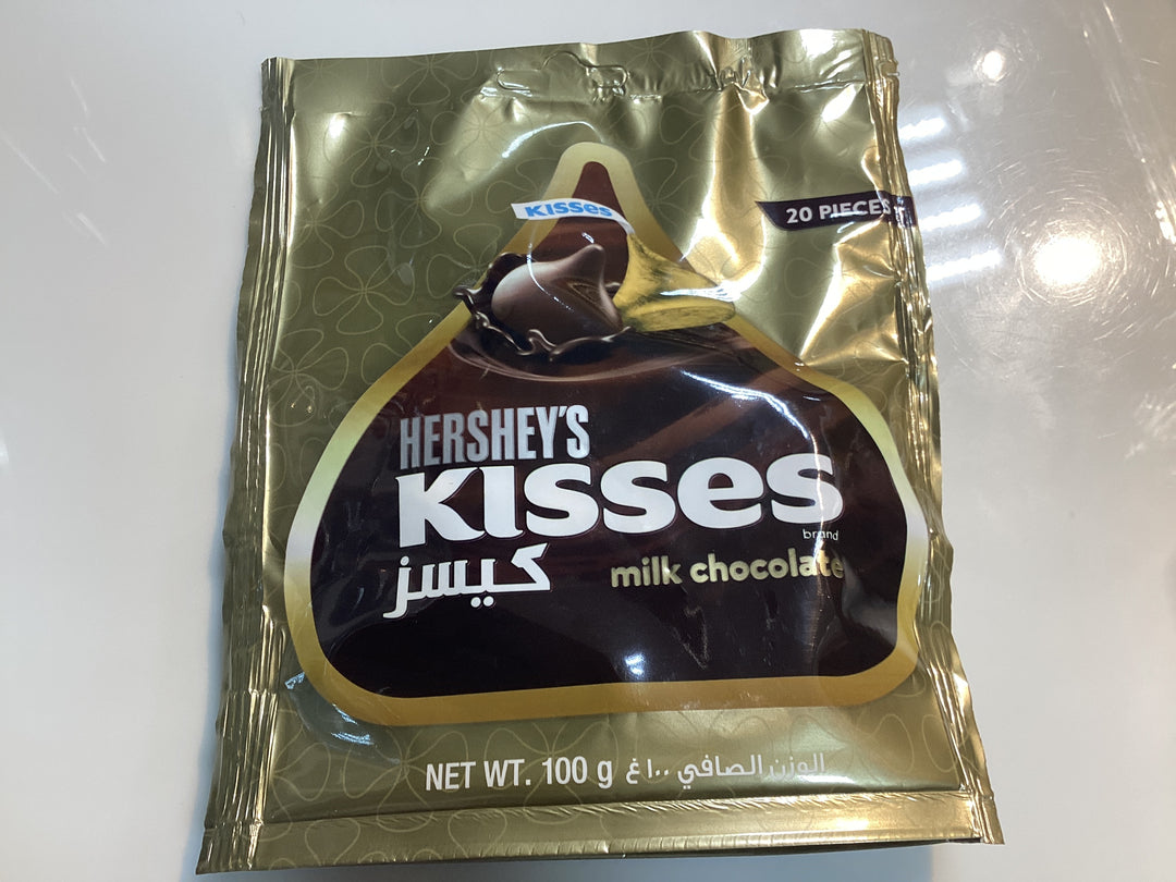 Hersheys Kisses Milk Chocolate 100g