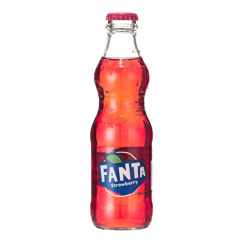 Fanta Strawberry Glass Bot. 250ml