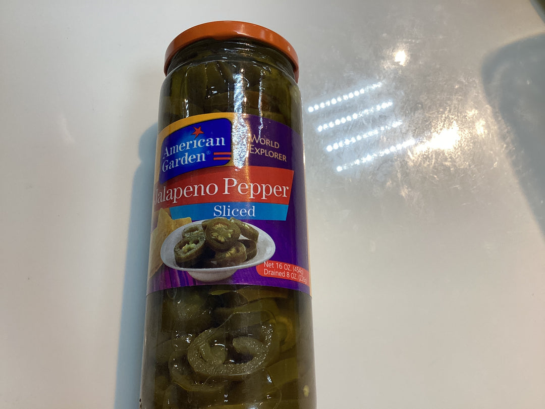 American Garden Jalapeno Pepper Sliced 454g