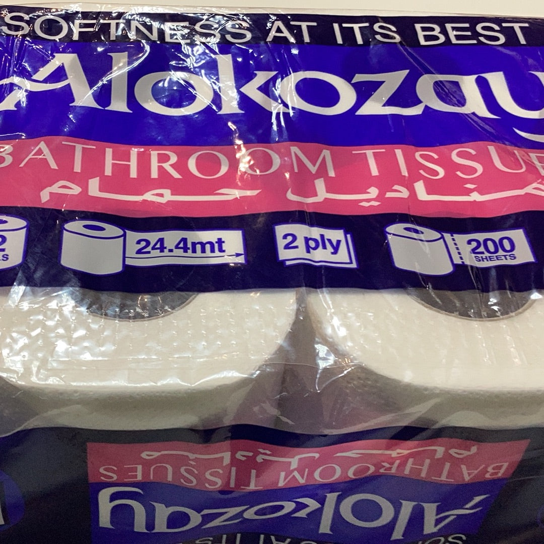 Alokozay Bathroom Tissues (12Rolls)