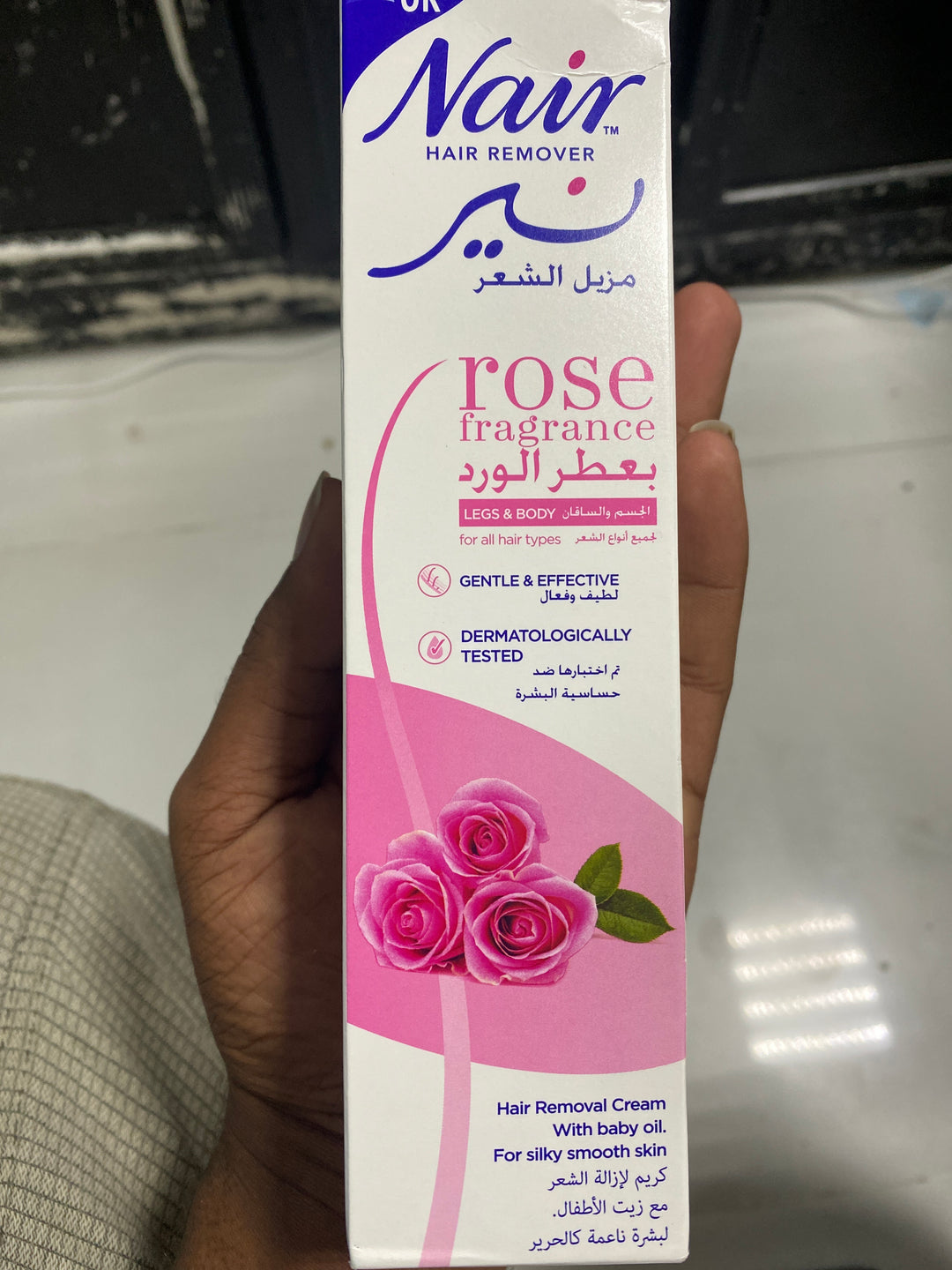 Nair Rose Hair Removar 110g
