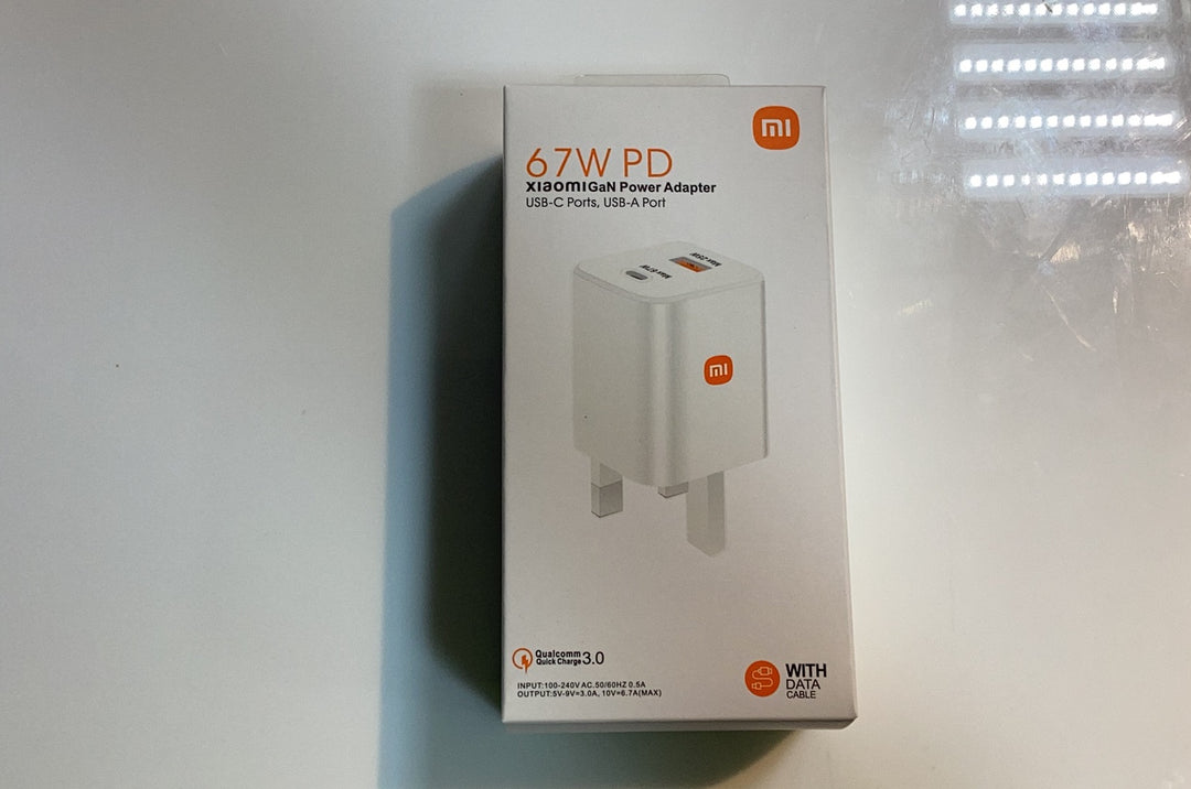 Xiaomi 67W Power Adapter (USB-C,USB-A Port)