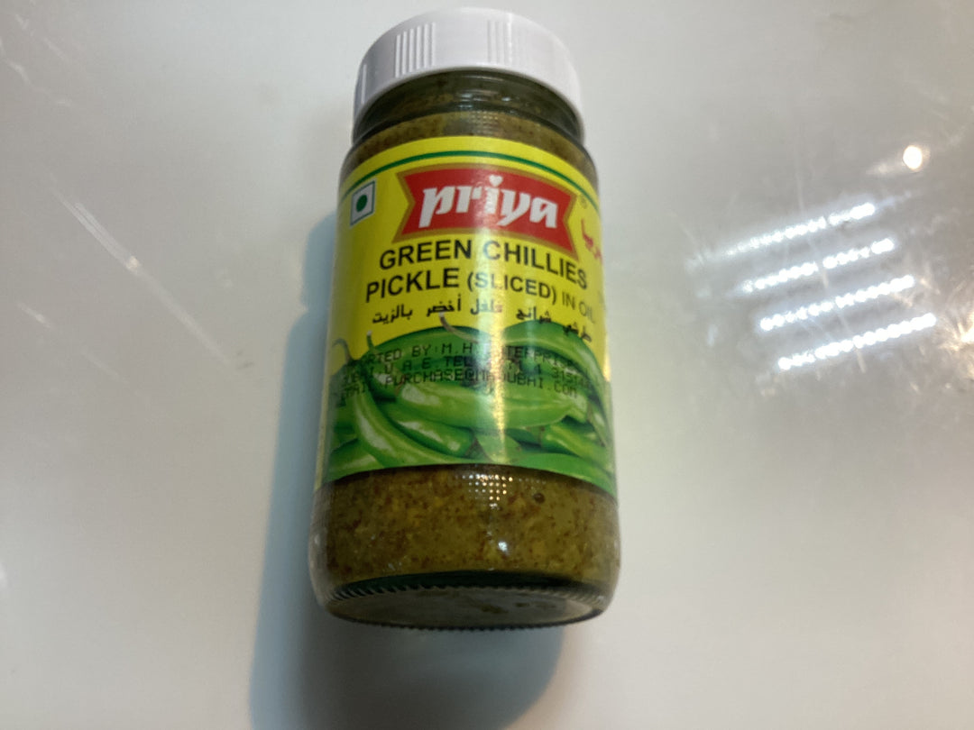 Priya Green Chillies Pickle 300g