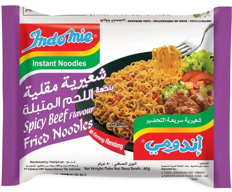 Indomie  Fried Noodles Beef 80g