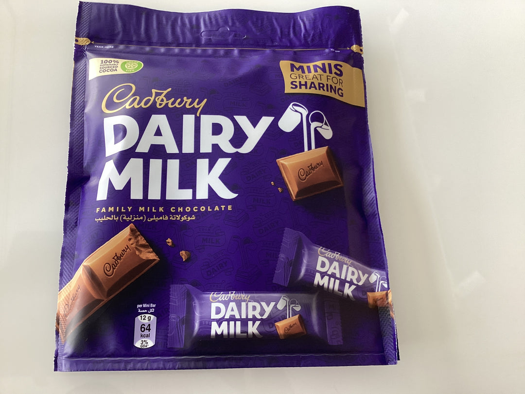 Cadbury Dairy Milk Family Milk Chocolate 168g