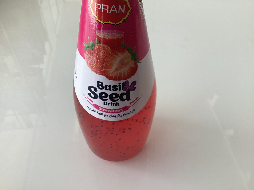 Pran Basil Seed With Strawberry Drink 290ml