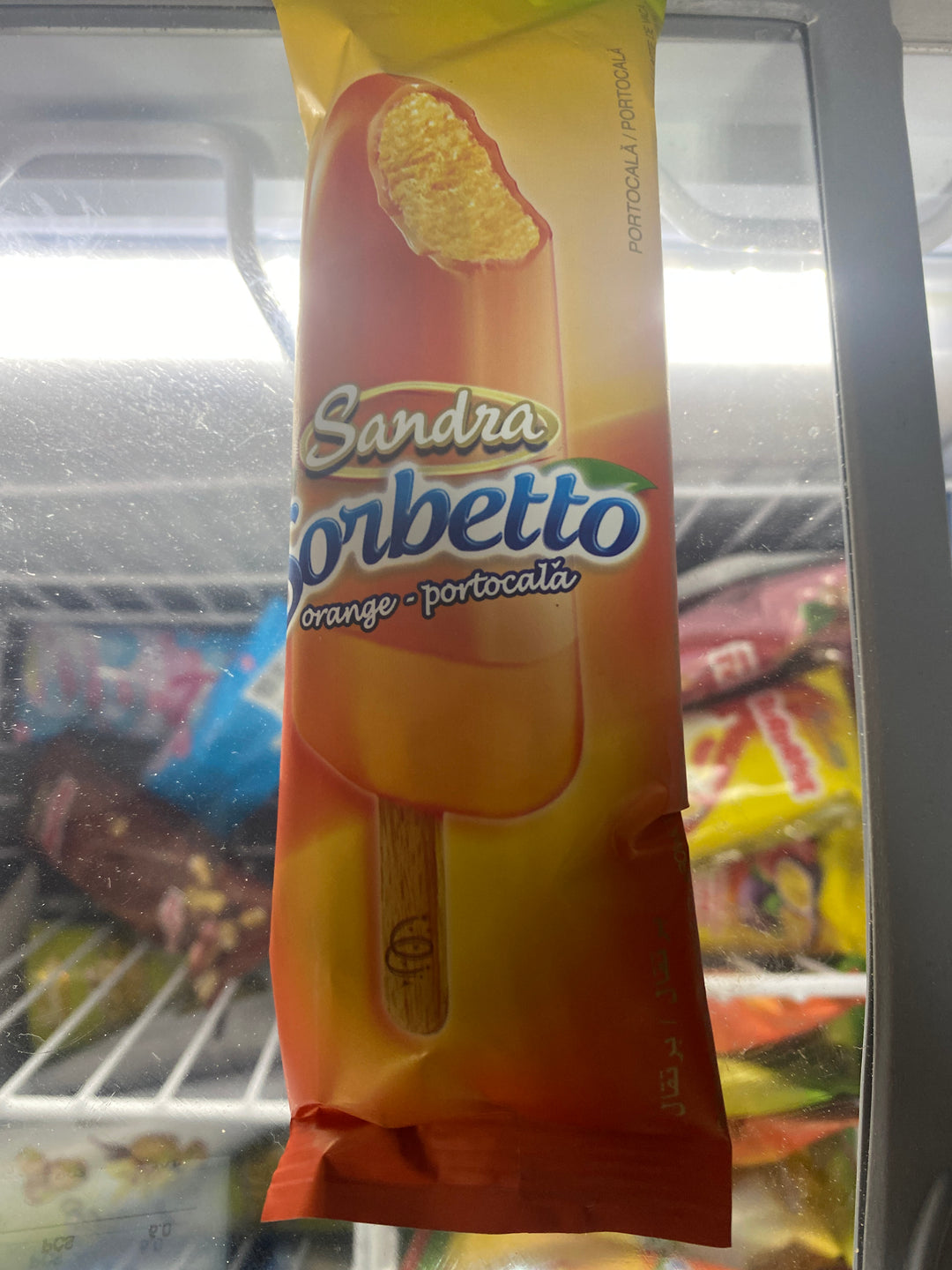 Sorbetto Mini Orange Ice Cream 55g