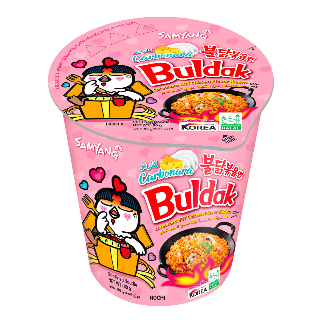 Buldak Carbonara Hot Chicken Flavor 80g