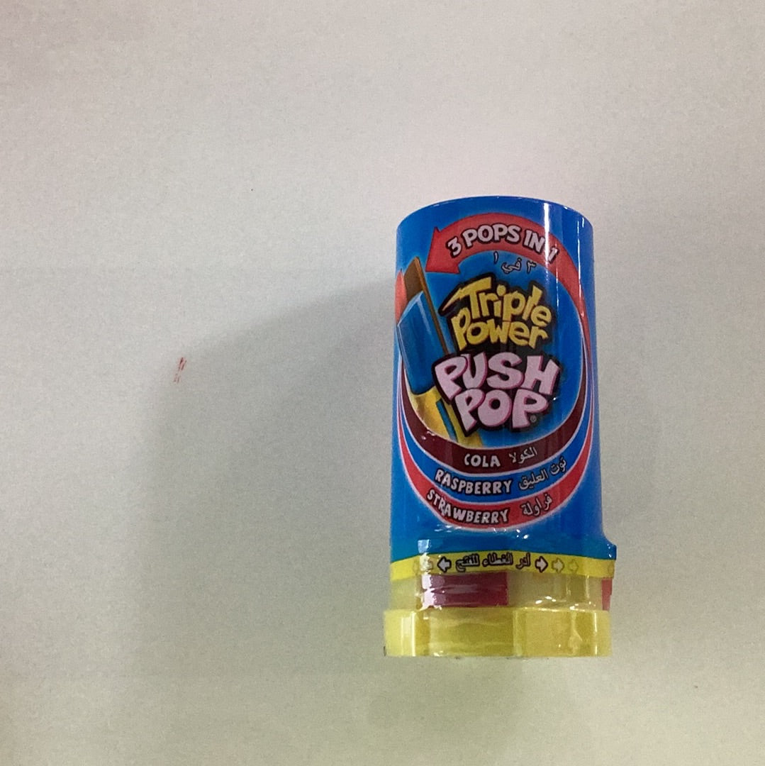 Triple Power Push Pop 34g