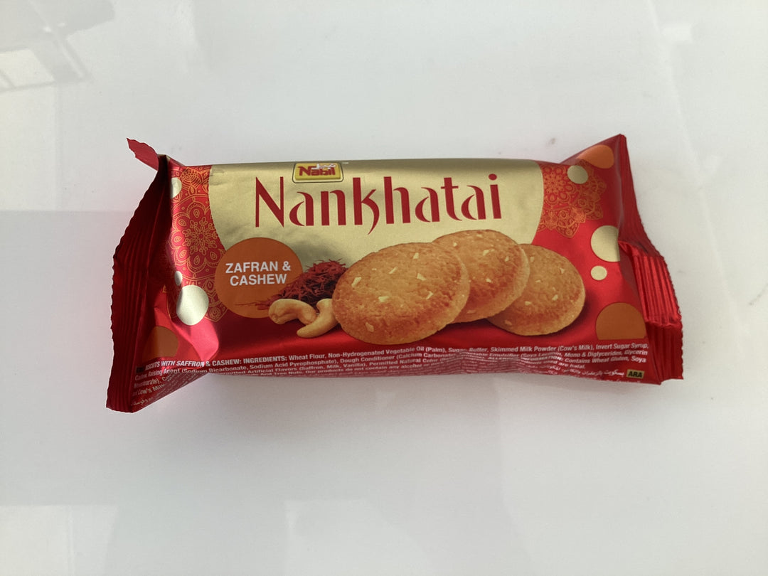 Nabil Nankhatai Zafran & Cashew Biscuit 48g