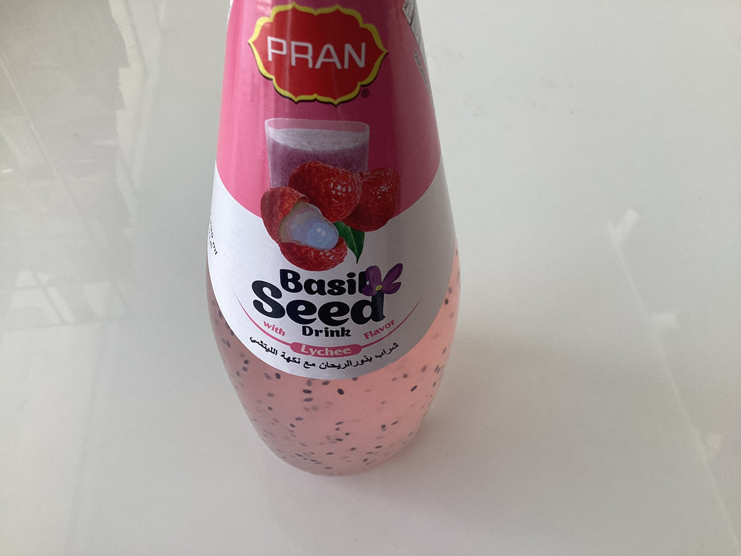 Pran Basil Seed With Lychee Drink 290ml