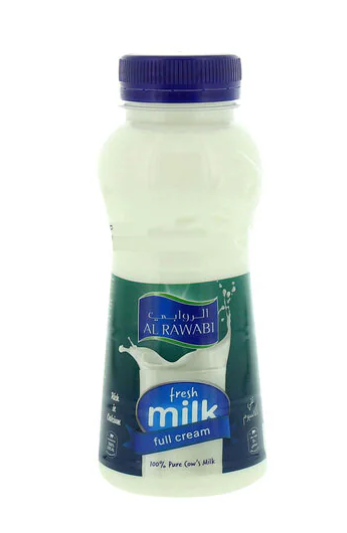 Al RAWABI Full Cream Fresh Milk 250ml