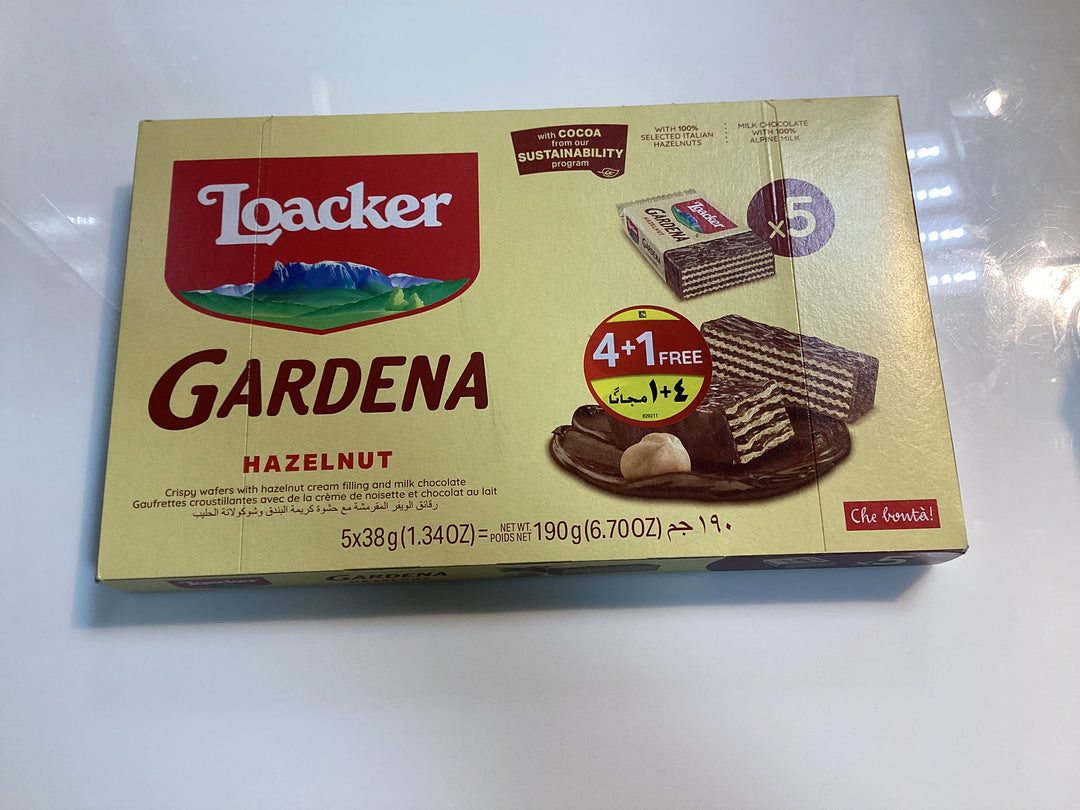 Loacker Gardena Hazelnut 190g