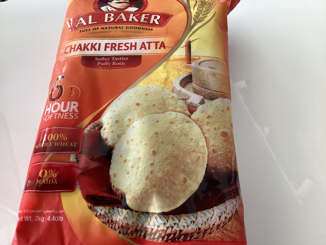 Al Baker Chakki Fresh Atta 2kg