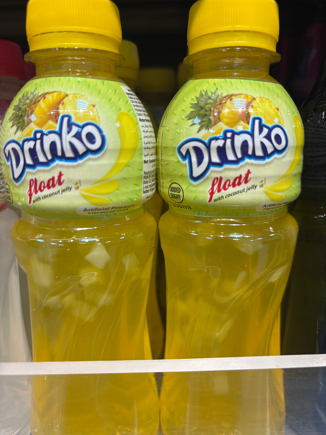 Drinko Float With Coconut Jelly Pineapple Flavored 250ml