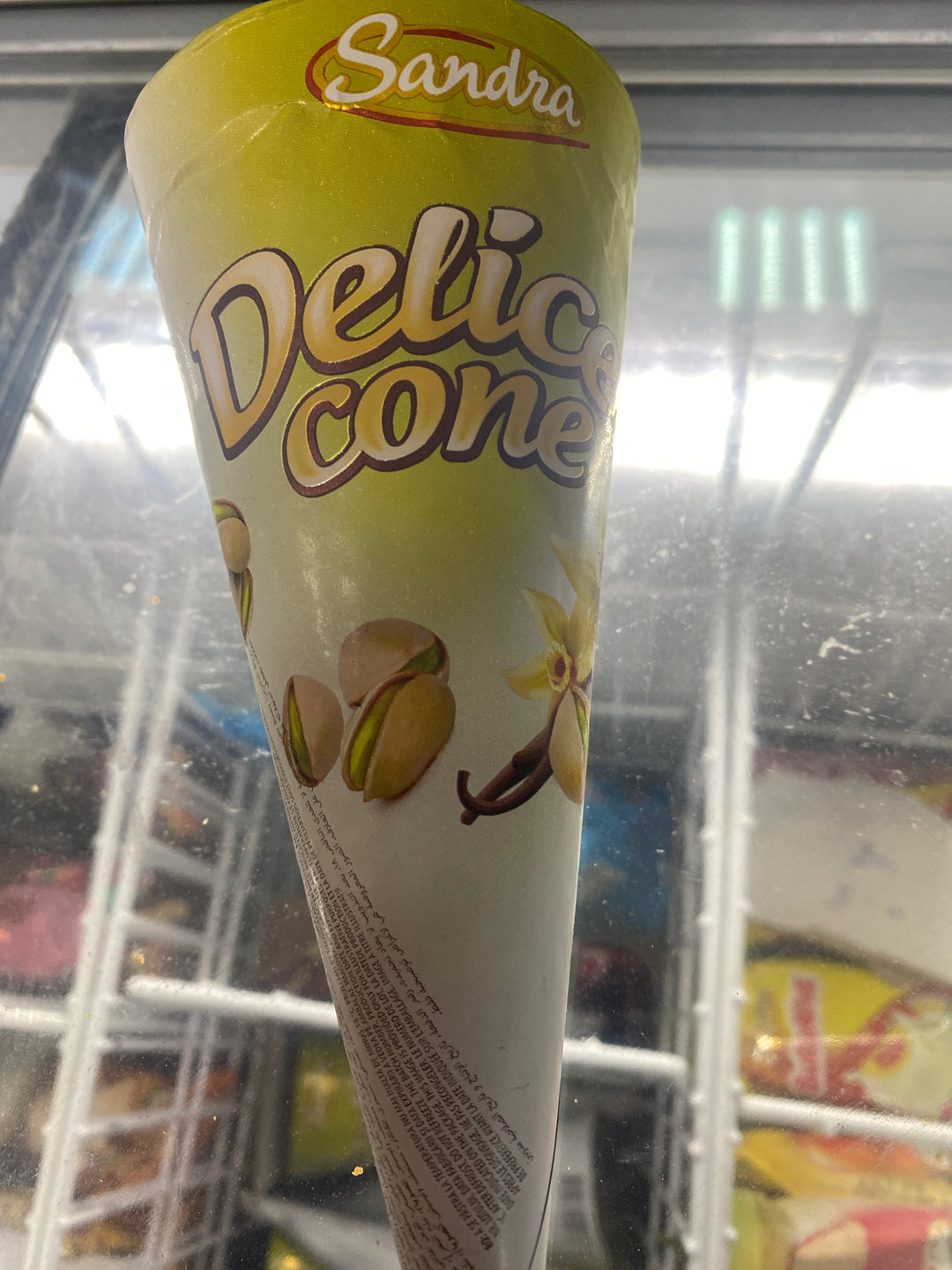 Delice Cone Pistachio Ice Cream 105g
