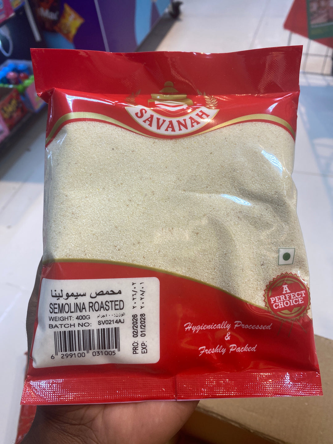 Savanah semolina 400g