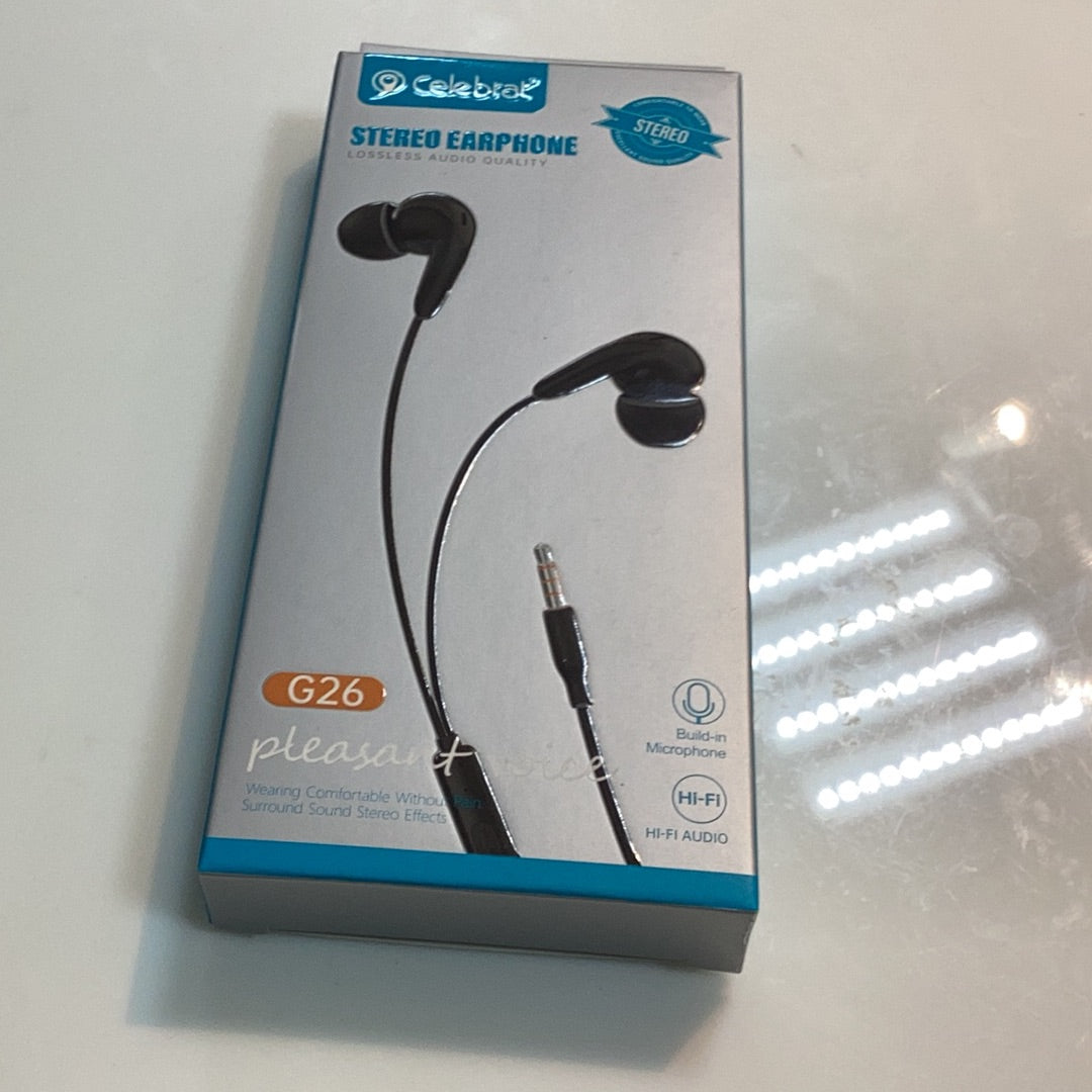 Celebrat Stereo Earphones