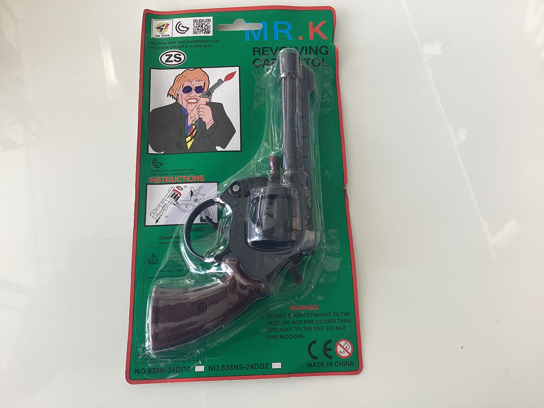 MR K Revolving Cap Pistol Toys