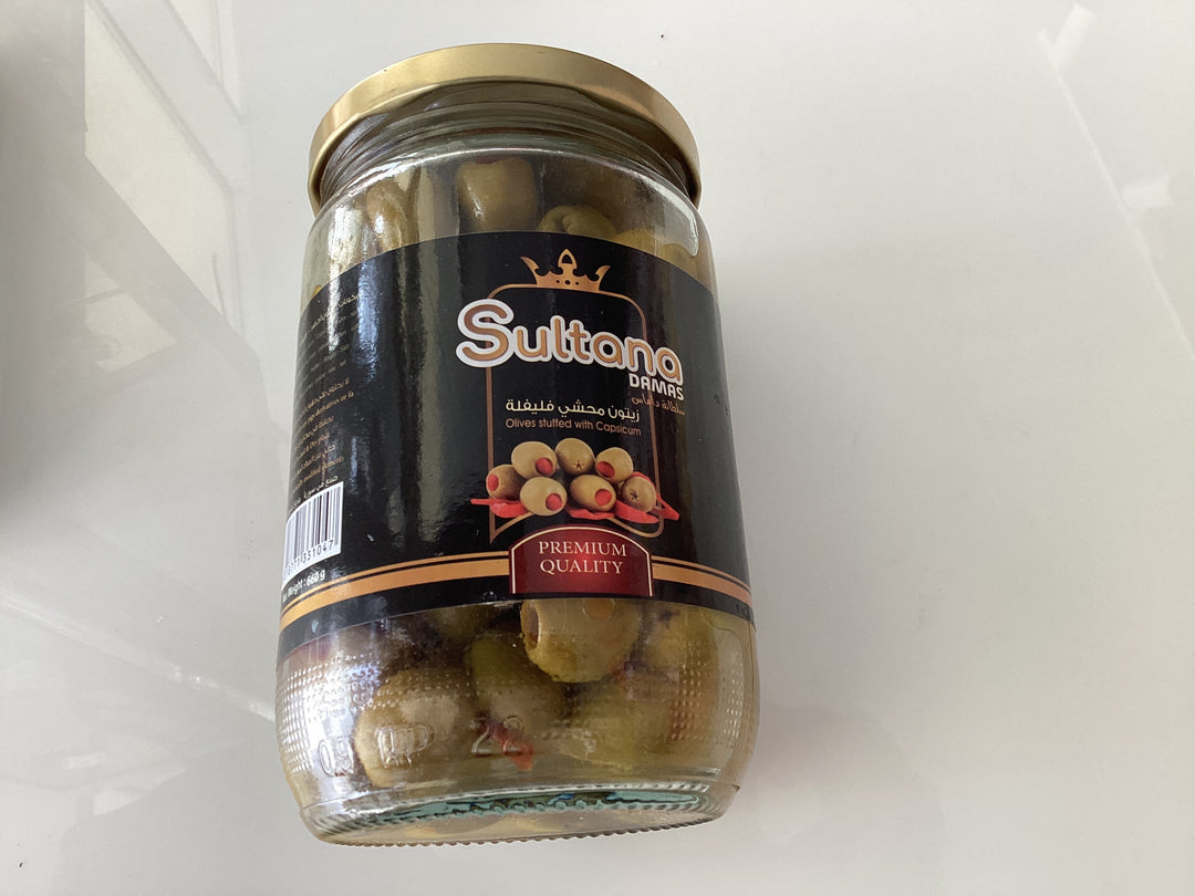 Sultana Olives Stuffed With Capsicum 660g