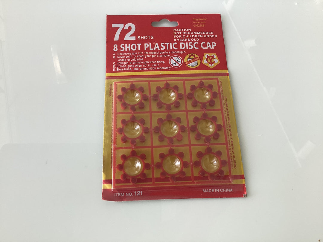 8 Shot Plastic Disc Cap