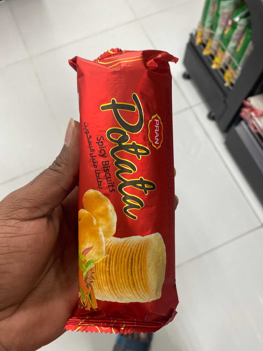 Pran Potato Spicy Biscuits 100g
