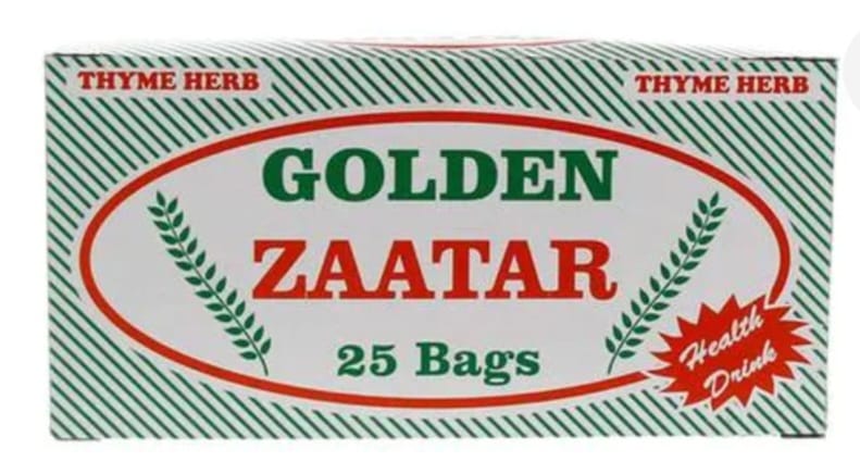 TEA ZAATAR GOLDEN 25X2 GM