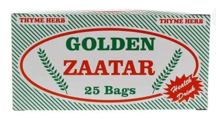 TEA ZAATAR GOLDEN 25X2 GM