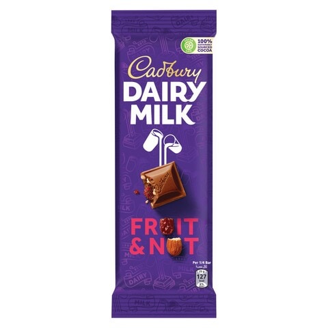 CADBURY Dairy Milk Fruit & Nut 100g