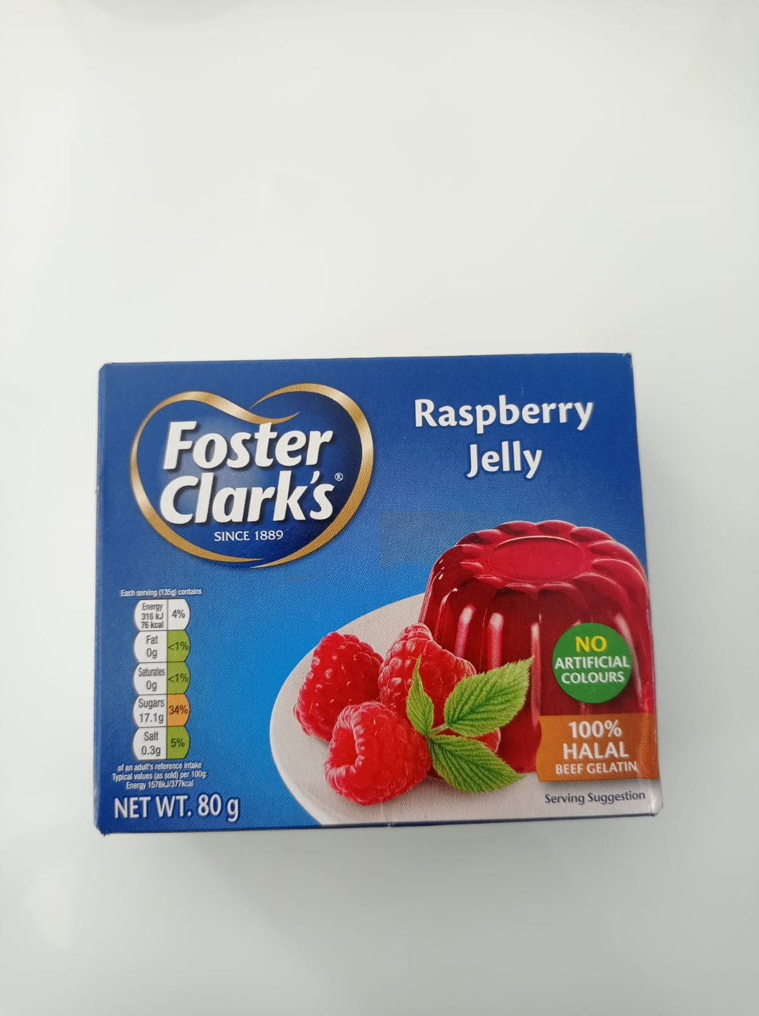 Foster Clark's Raspberry Jelly 80g