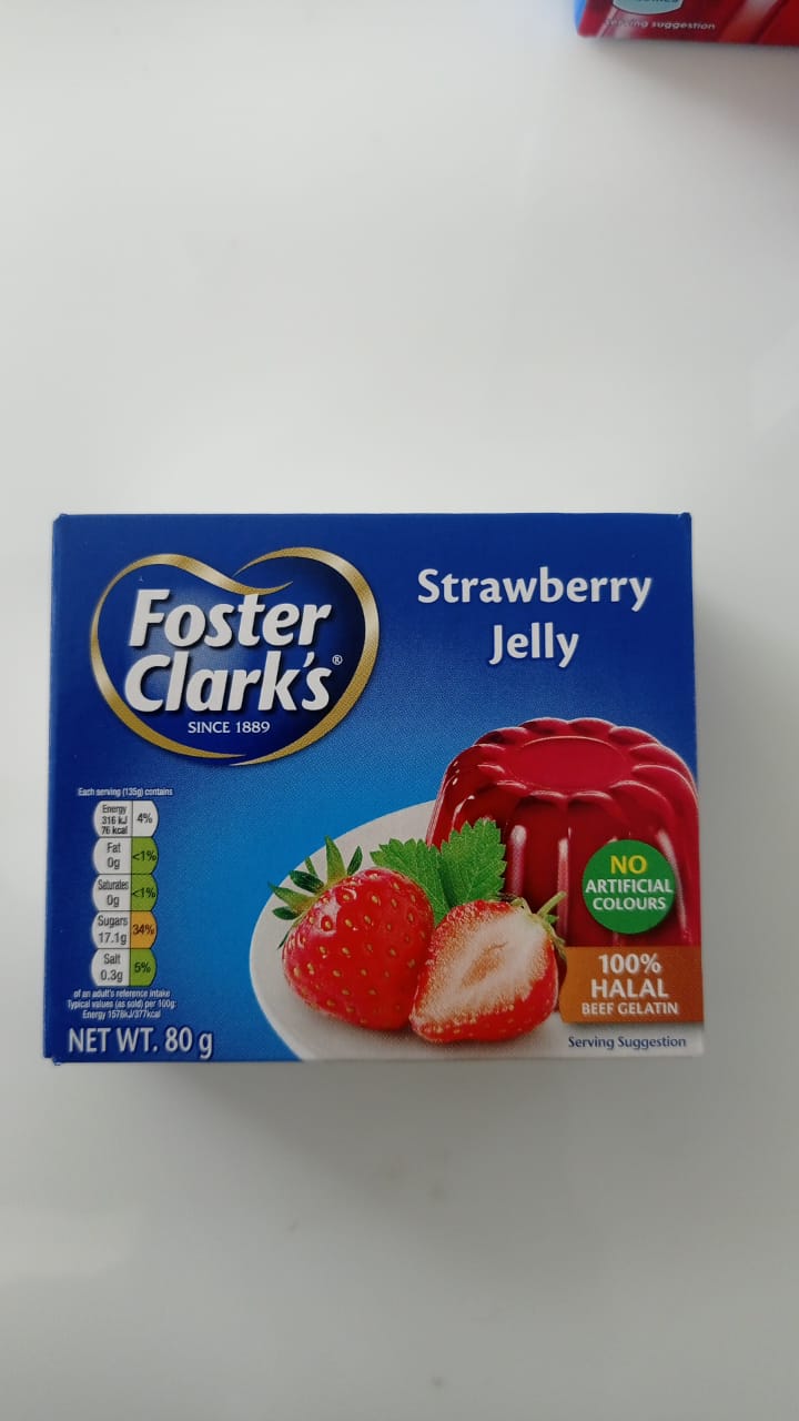 Foster Clark's Strawberry Jelly 80g