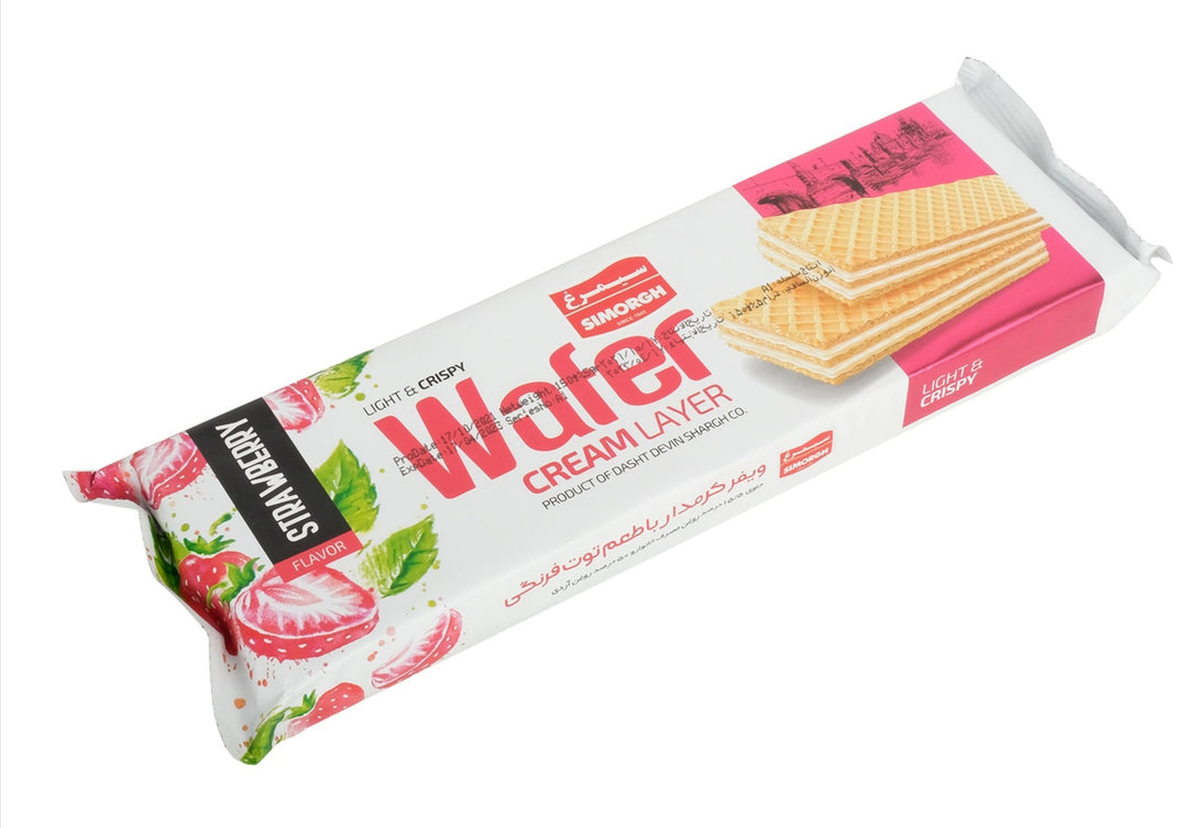 SIMORGH WAFER 120GM STRAWBERY FLAVOUR