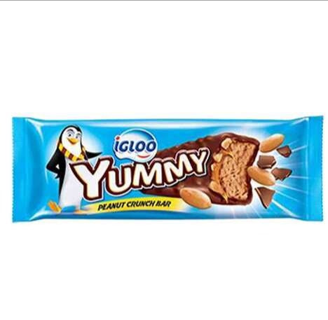 Igloo Yummy  Peanut Crunch Bar 55ml