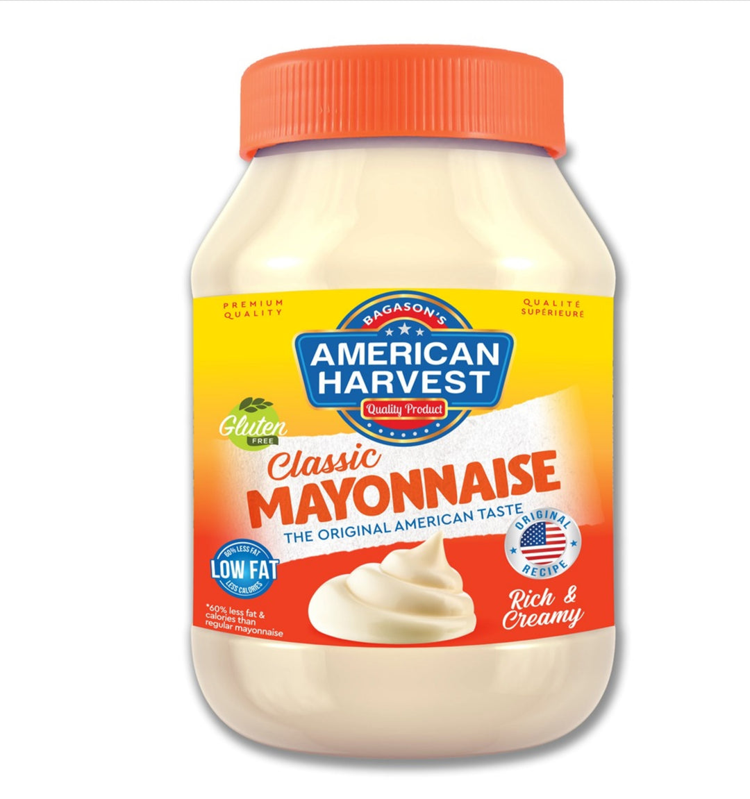 American harvest  classic mayonnaise 946ml